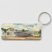 ヴィンテージホテルゴールデンウエストロッジモーテル キーホルダー (正面)