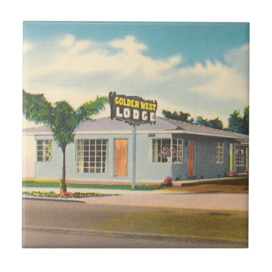 ヴィンテージホテルゴールデンウエストロッジモーテル タイル (正面)