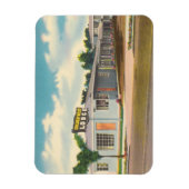 ヴィンテージホテルゴールデンウエストロッジモーテル マグネット (縦)