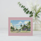 ヴィンテージホテルズオンコリンズアベニューマイアミビーチ ポストカード (スタンド正面)