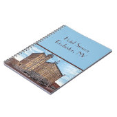 ヴィンテージホテルセネカノート ノートブック (左側)