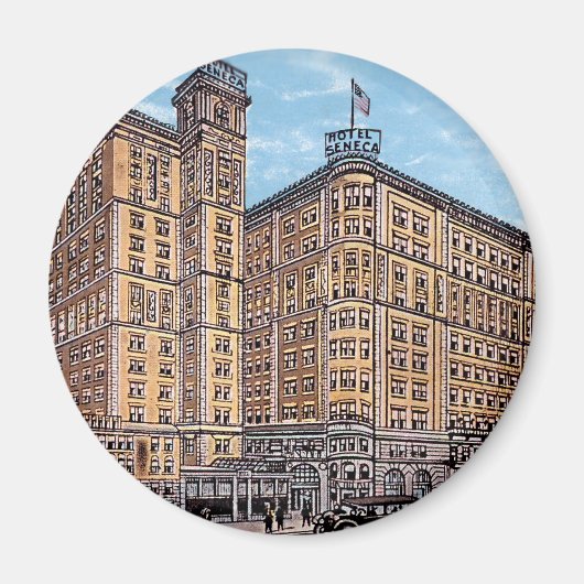 ヴィンテージホテルセネカマグネット マグネット (正面)