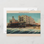 ヴィンテージホテルヘンロペンレホボスビーチポストカード ポストカード (正面/裏面)