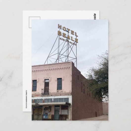 ヴィンテージホテルベールルート66キングマンアリゾナ写真 ポストカード (正面/裏面)