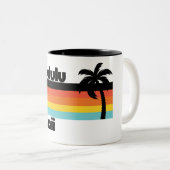 ヴィンテージホノルルハワイ ツートーンマグカップ (正面右)