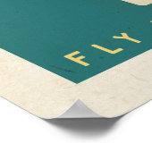 ヴィンテージホノルル航空旅行ポスター ポスター (角)