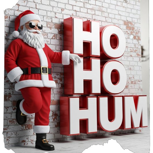 ヴィンテージホホフムサンタクリスマス Tシャツ