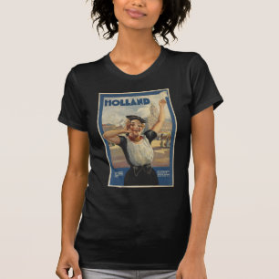 ヴィンテージホランドエアトラベル Tシャツ