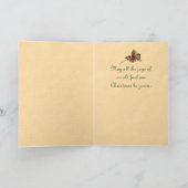 ヴィンテージホランドクリスマスカード シーズンカード (内部)