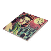 ヴィンテージホラーがピン留め タイル (側面)