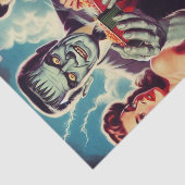 ヴィンテージホラーのピンアップ 薄葉紙 (詳細)