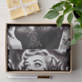 ヴィンテージホラーピンアップ 薄葉紙 (ギフト)