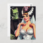 ヴィンテージホラーブライド ポストカード (正面/裏面)