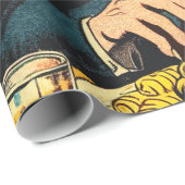 ヴィンテージホラーヴァンパイア漫画 ラッピングペーパー (ロールコーナー)