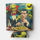 ヴィンテージホラーヴァンパイア漫画 缶クーラー (裏面)