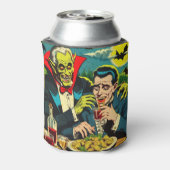 ヴィンテージホラーヴァンパイア漫画 缶クーラー (缶裏面)