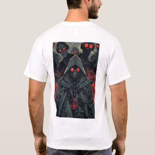 ヴィンテージホラー映画のポスター – クローク姿 Tシャツ