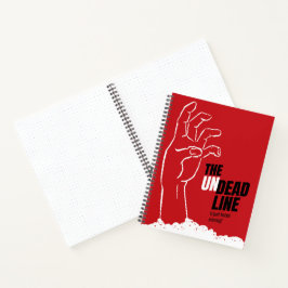 ヴィンテージホラー映画のポスタ完全に死んでいなーパロディ – line ノートブック