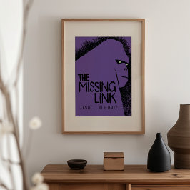 ヴィンテージホラー映画ポスターパロディ恋しく思-'Link ポスター