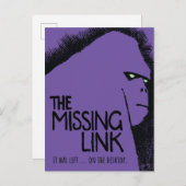 ヴィンテージホラー映画ポスターパロディ恋しく思-'Link ポストカード (正面/裏面)