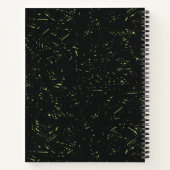 ヴィンテージホラー映画ポスターパロディ – フランケンシュタイン ノートブック (裏面)