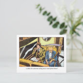 ヴィンテージホラー漫画パネル ポストカード (スタンド正面)