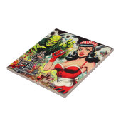 ヴィンテージホラー漫画 タイル (側面)