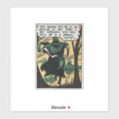 ヴィンテージホラー漫画 |怖いヴィンテージ漫画60s シール (シート)