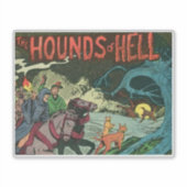 ヴィンテージホラー漫画 |怖いヴィンテージ漫画7 シール (正面)