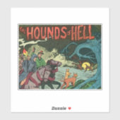 ヴィンテージホラー漫画 |怖いヴィンテージ漫画7 シール (シート)