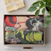 ヴィンテージホラー漫画 薄葉紙 (ギフト)