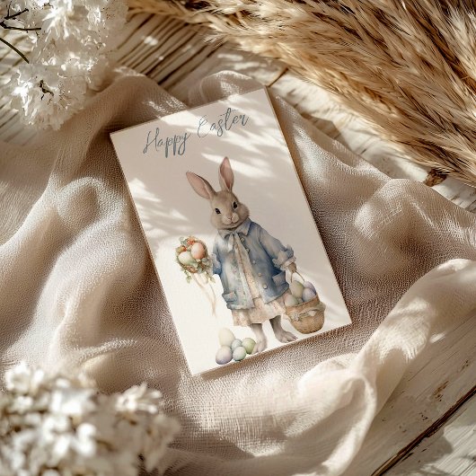 ヴィンテージホリデイズバニー シーズンポストカード