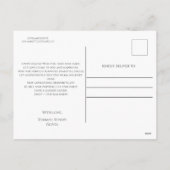 ヴィンテージホリデイズバニー シーズンポストカード (裏面)