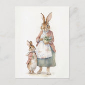 ヴィンテージホリデイズバニー シーズンポストカード (正面)