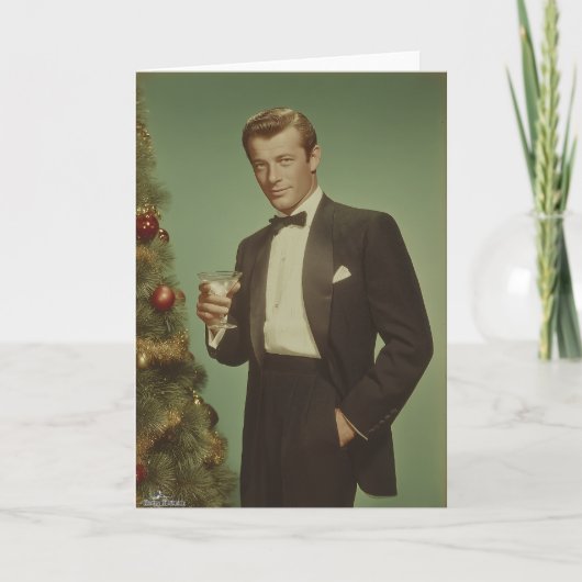 ヴィンテージホリデーの優雅な肖像 シーズンカード (正面)