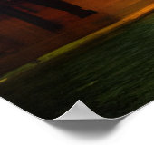 ヴィンテージホリデーアートオールドカラフルテーマ ポスター (角)