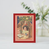 ヴィンテージホリデーイメージのカードとポストカード シーズンポストカード (スタンド正面)