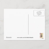 ヴィンテージホリデーイースターグリーティングポストカード シーズンポストカード (裏面)