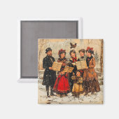 ヴィンテージホリデーカロラーズ マグネット (正面/裏面)