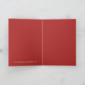 ヴィンテージホリデーキャロルシンガーフランクワトキンス シーズンカード (内部)