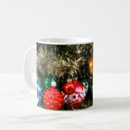 ヴィンテージホリデークリスマスオーナメント コーヒーマグカップ