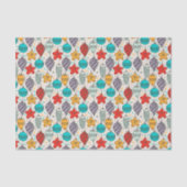 ヴィンテージホリデークリスマスツリーオーナメント 薄葉紙 (正面)