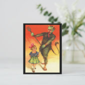 ヴィンテージホリデーグルスヴォムクランパスハガキ シーズンポストカード (スタンド正面)