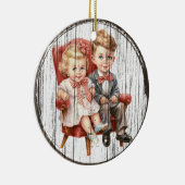 ヴィンテージホリデーコンパニオン – クリスマスオーナメント (右)