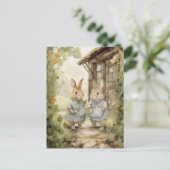 ヴィンテージホリデーズバニーホリデイ シーズンポストカード (スタンド正面)