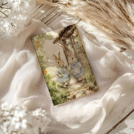 ヴィンテージホリデーズバニーホリデイ シーズンポストカード