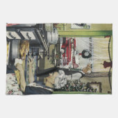 ヴィンテージホリデーディナーアットグランマグランドパハウス キッチンタオル (横)