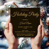 ヴィンテージホリデーハウスパーティー 招待状