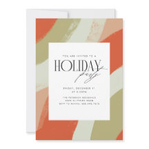 ヴィンテージホリデーパーティー招待状