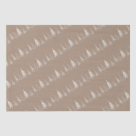 ヴィンテージホリデーホワイトゴールデンクリスマスツリー 薄葉紙